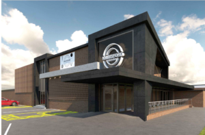 The proposed development at Knutsford Squash Club